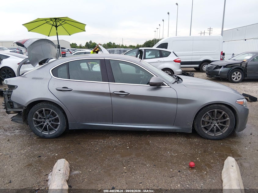 ALFA-ROMEO GIULIA 2018 VIN ZARFAEBN2J7581822