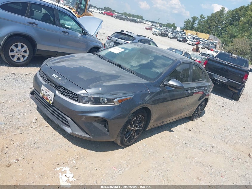 Vin: 3kpf24ad3ne424350, lot: 46529060, kia forte lxs 20222
