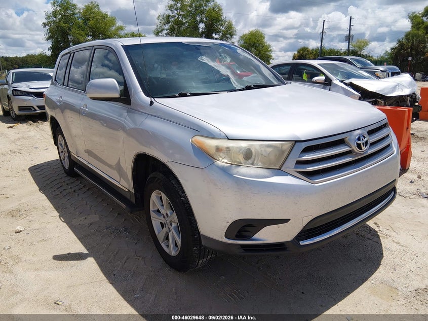 Vin: 5tdza3eh2cs018683, lot: 46529068, toyota highlander 2012 img_1
