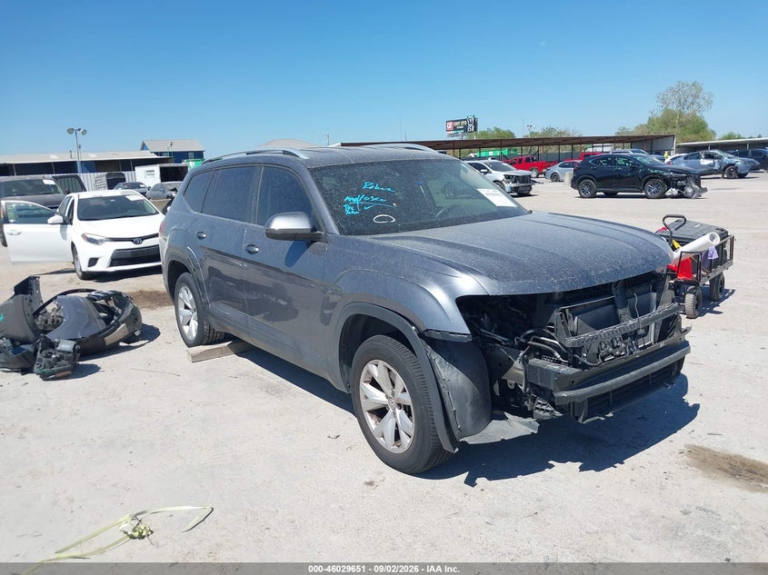 2019 Volkswagen Atlas 3.6L V6 S, Лівий перед, IAAI, VIN 1V2GR2CA7KC581226