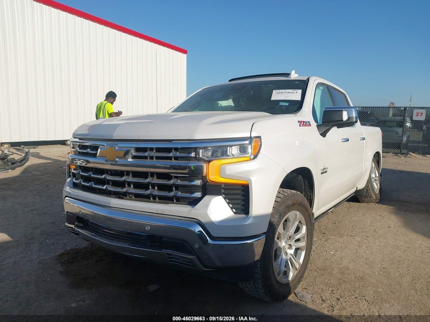 Vin: 3gcudged7rg256901, lot: 46529082, chevrolet silverado 1500 4wd  short bed ltz 20242