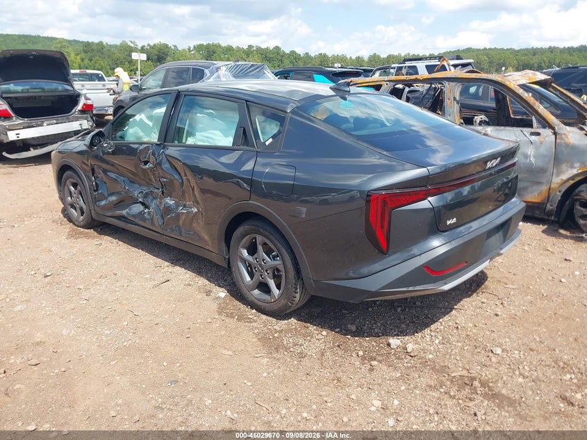 Vin: 3kpft4de9se106276, lot: 46529089, kia k4 lxs 20253