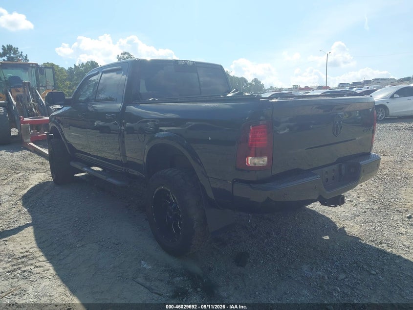 Vin: 3c6ur5fl5hg561900, lot: 46529111, ram 2500 laramie  4x4 6'4 box 20173