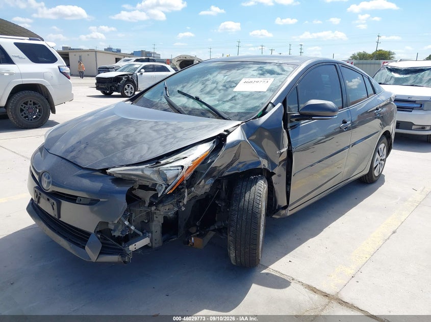 2017 Toyota Prius, Left Front, IAAI, VIN JTDKARFU4H3045280 — photo 2