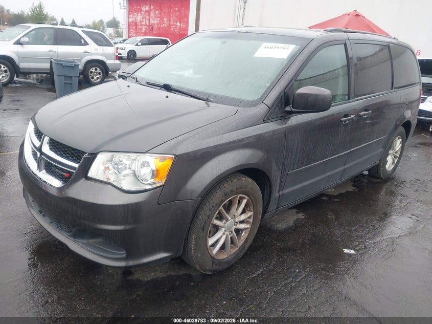 Vin: 2c4rdgcg8fr509216, lot: 46529202, dodge grand caravan sxt 20152