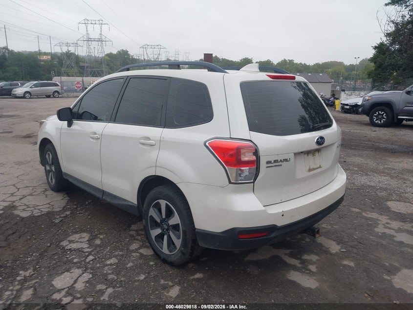 Vin: jf2sjabc5jh477918, lot: 46529237, subaru forester 2.5i 20183