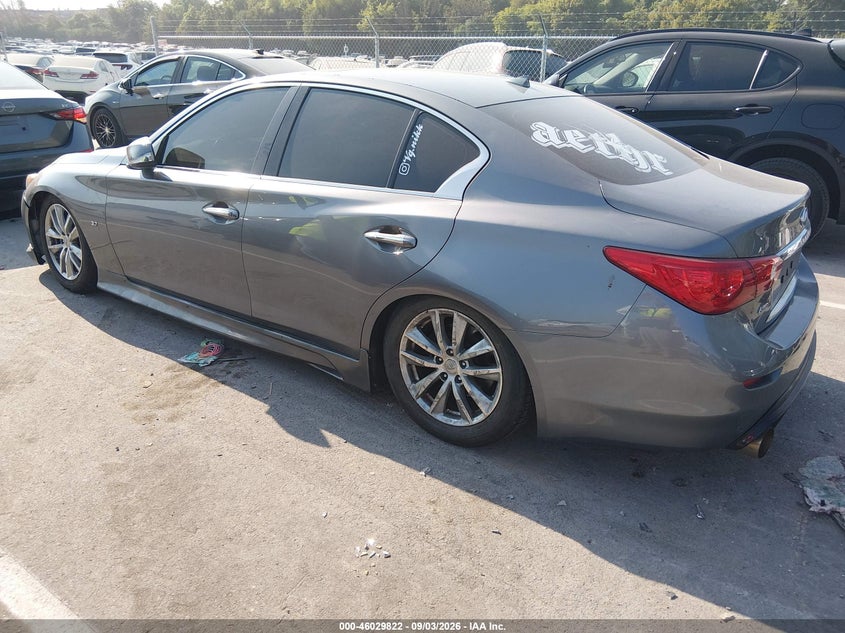 2015 INFINITI Q50 auction photo 3