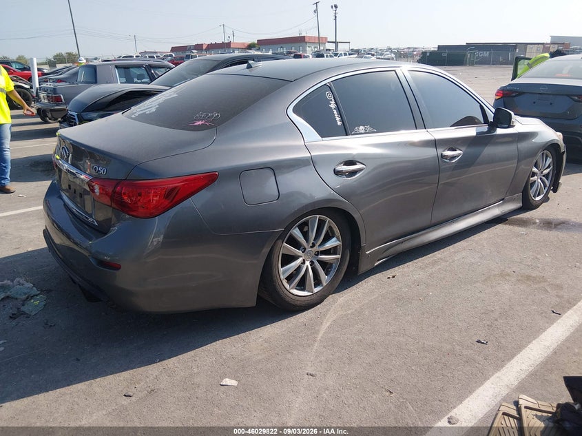 2015 INFINITI Q50 auction photo 4