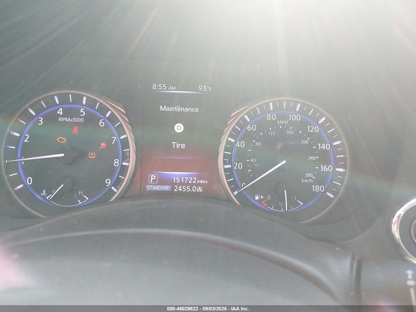 2015 INFINITI Q50 auction photo 7