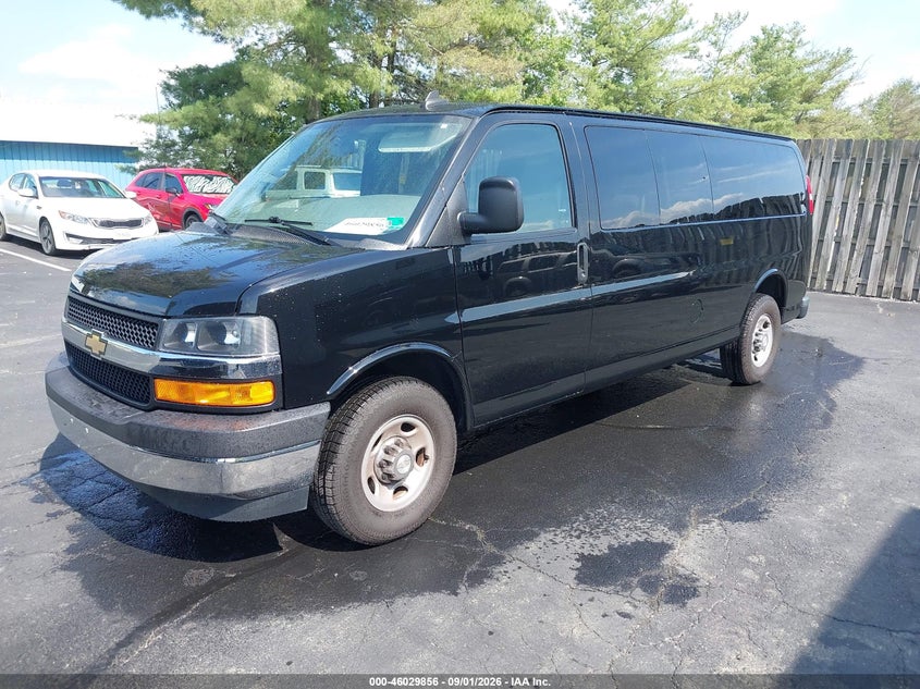 Vin: 1gazgpfg9j1273801, lot: 46529275, chevrolet express 3500 lt 20182