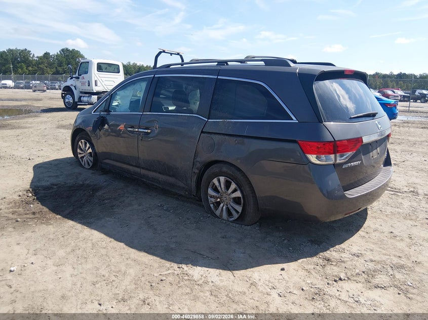 Vin: 5fnrl5h47gb137435, lot: 46529277, honda odyssey ex 20163