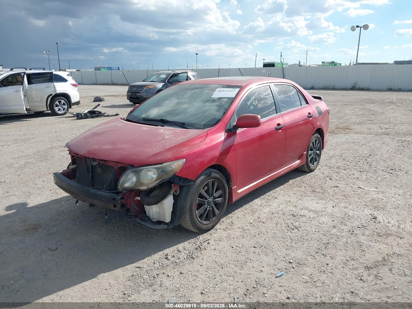2009 TOYOTA COROLLA auction photo 2