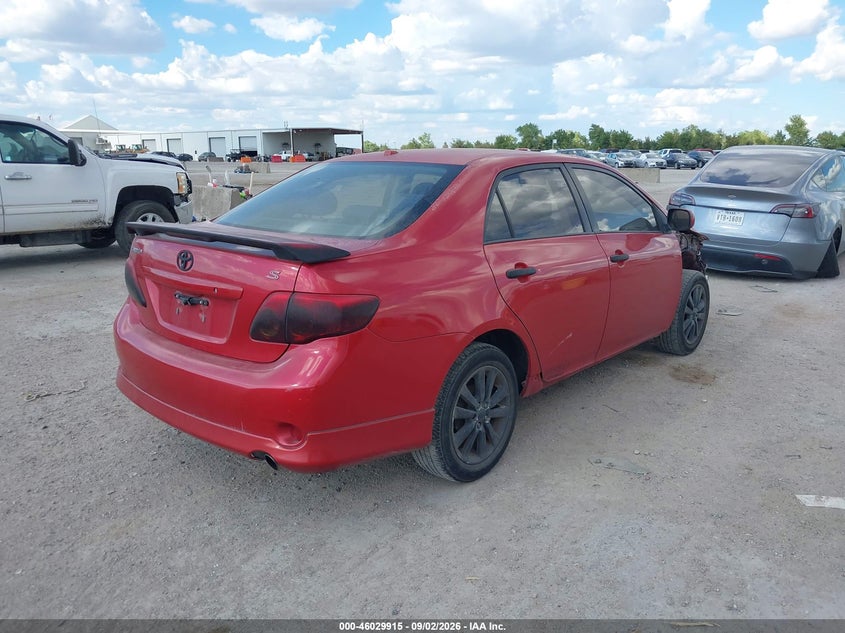 2009 TOYOTA COROLLA auction photo 4