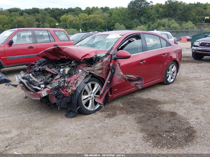2012 Chevrolet Cruze, Biohazard, IAAI, VIN 1G1PH5SC3C7140334 — photo 2