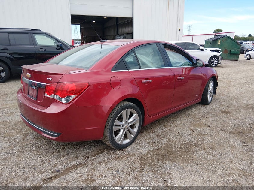 Vin: 1g1ph5sc3c7140334, lot: 46529338, chevrolet cruze ltz 20124