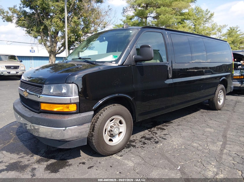 Vin: 1gazgpfgxj1273970, lot: 46529344, chevrolet express 3500 lt 20182