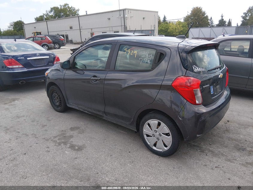 Vin: kl8cb6sa4gc568415, lot: 46529348, chevrolet spark ls cvt 20163