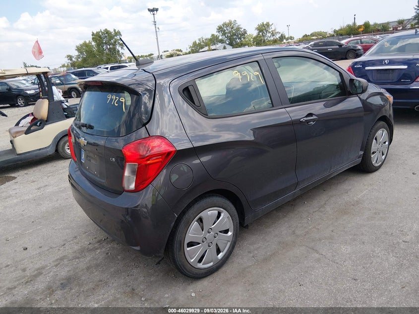 Vin: kl8cb6sa4gc568415, lot: 46529348, chevrolet spark ls cvt 20164