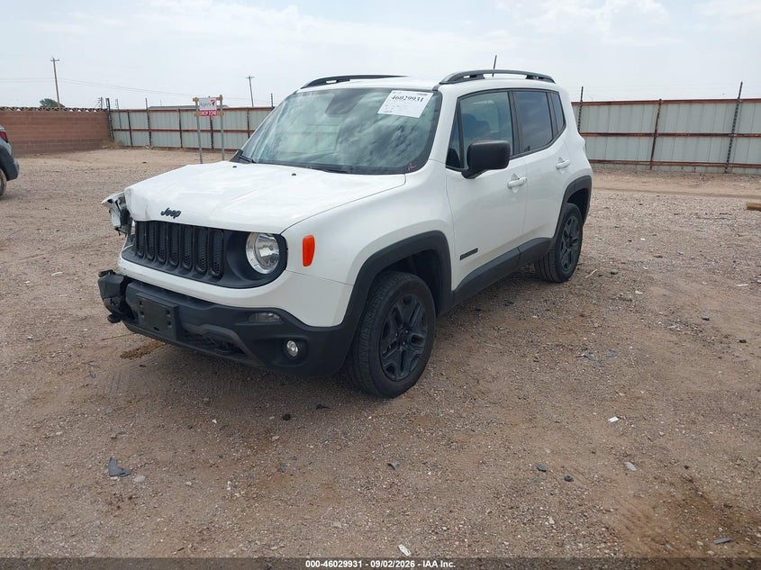Vin: zaccjbab1jpj14684, lot: 46529349, jeep renegade upland edition 4x4 20182