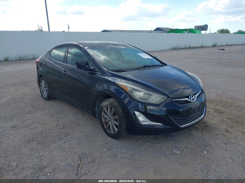 2015 HYUNDAI ELANTRA auction photo 1
