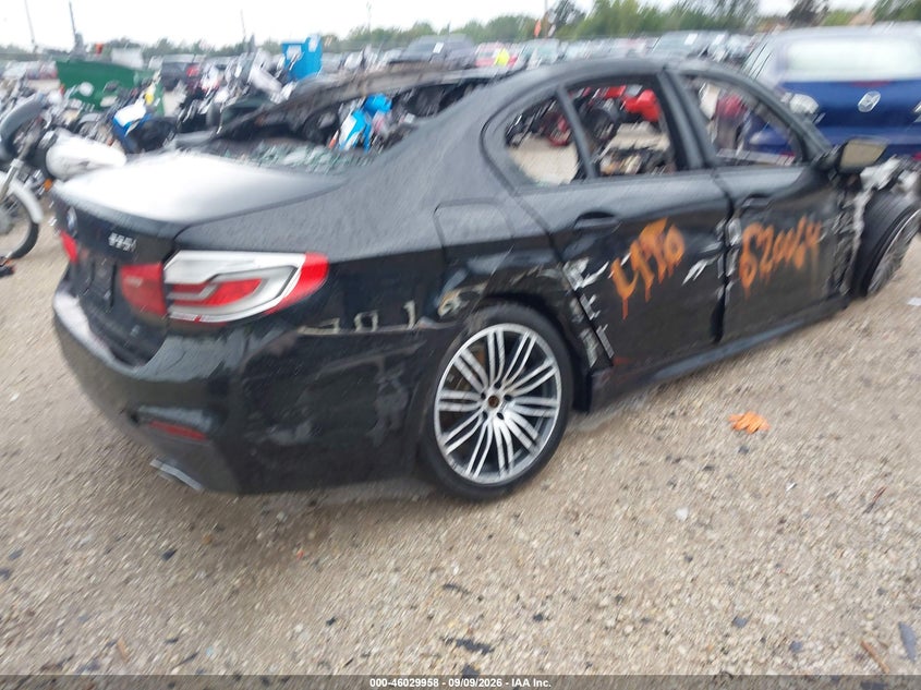Vin: wbajr7c08lww77908, lot: 46529378, bmw 530i xdrive 20204