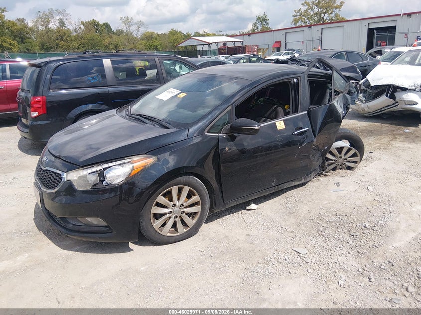 Vin: knafx4a82f5369310, lot: 46529390, kia forte ex 20152