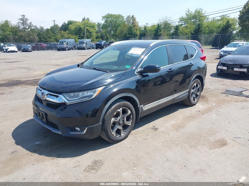 2017 Honda CR-V, Удар сзади, IAAI, VIN 2HKRW2H92HH603244 — фото 2