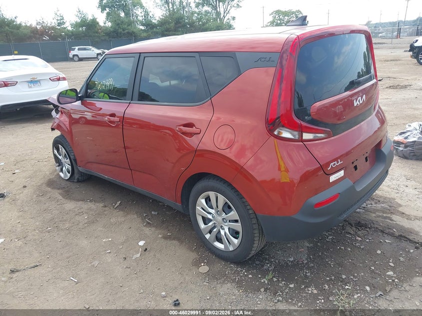 Vin: kndj23au2n7800041, lot: 46529410, kia soul lx 20223