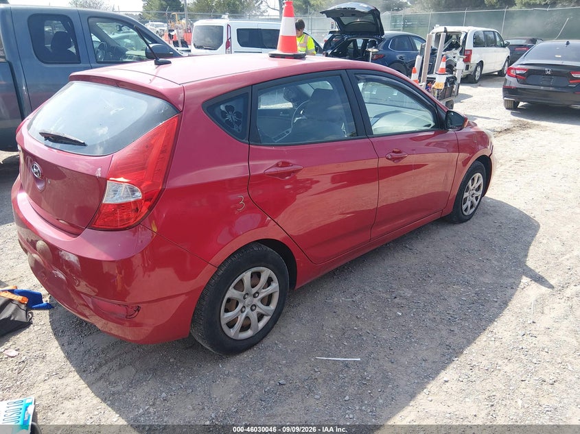 Vin: kmhct5ae9cu036287, lot: 46529464, hyundai accent gs 20124