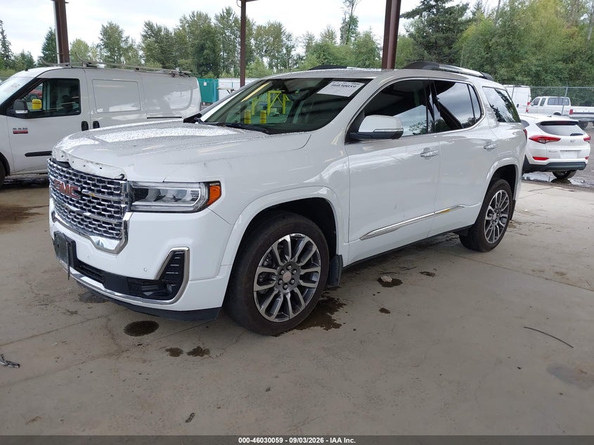Vin: 1gkknxls5mz231014, lot: 46529478, gmc acadia denali 20212