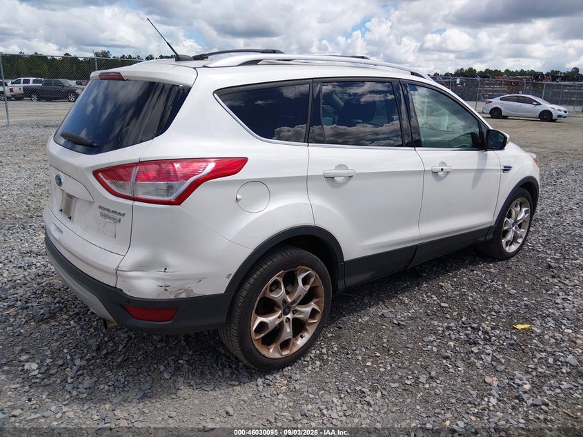 2013 FORD ESCAPE SPORT UTILITY VEHICLE 2.0L I-4 DI, DOHC, VVT, TURBO, REGULAR , 231HP