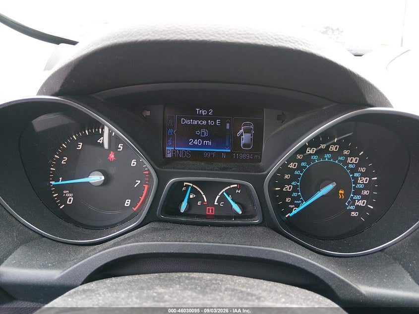 2013 FORD ESCAPE SPORT UTILITY VEHICLE 2.0L I-4 DI, DOHC, VVT, TURBO, REGULAR , 231HP