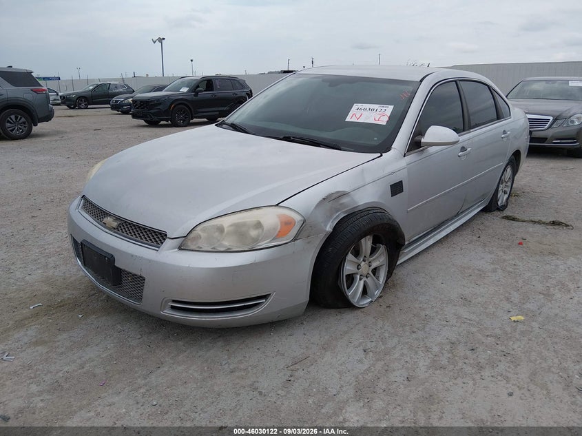 Vin: 2g1wf5e33d1126686, lot: 46529541, chevrolet impala ls 20132