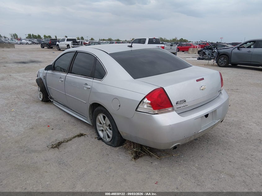 Vin: 2g1wf5e33d1126686, lot: 46529541, chevrolet impala ls 20133