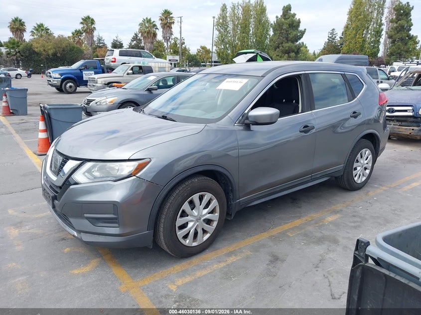 2017 NISSAN ROGUE auction photo 2