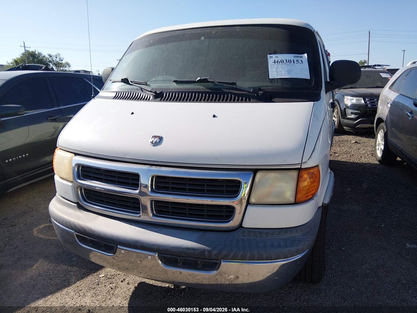 2001 DODGE RAM VAN 1500 auction photo 6
