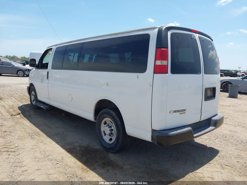 Vin: 1gazgzfa3e1201764, lot: 46529580, chevrolet express 3500 ls 20143