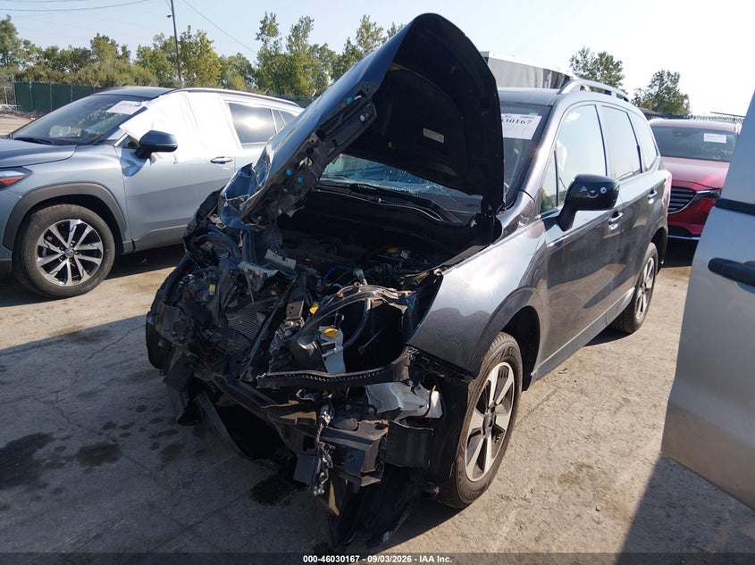 Vin: jf2sjaec5hh423265, lot: 46529586, subaru forester 2.5i premium 20172