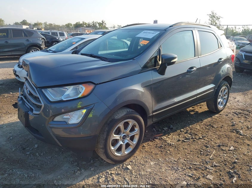 2019 Ford EcoSport, Удар спереду, IAAI, VIN MAJ6S3GL3KC282180 — фото 2