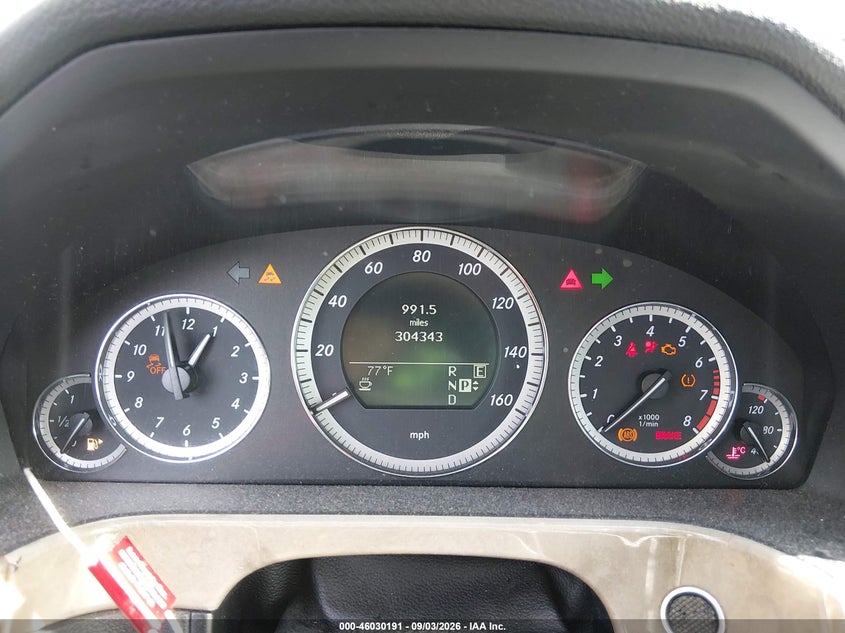 2011 MERCEDES-BENZ E 350 auction photo 7