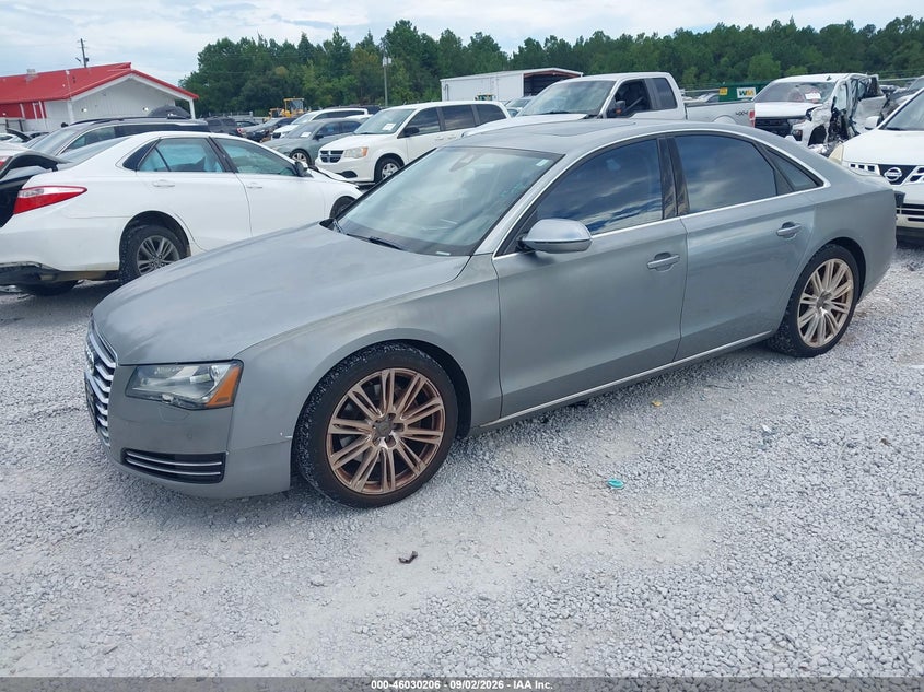 AUDI A8 2013 VIN WAUAGAFD3DN013640