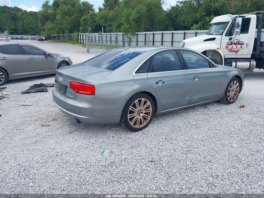 AUDI A8 2013 VIN WAUAGAFD3DN013640