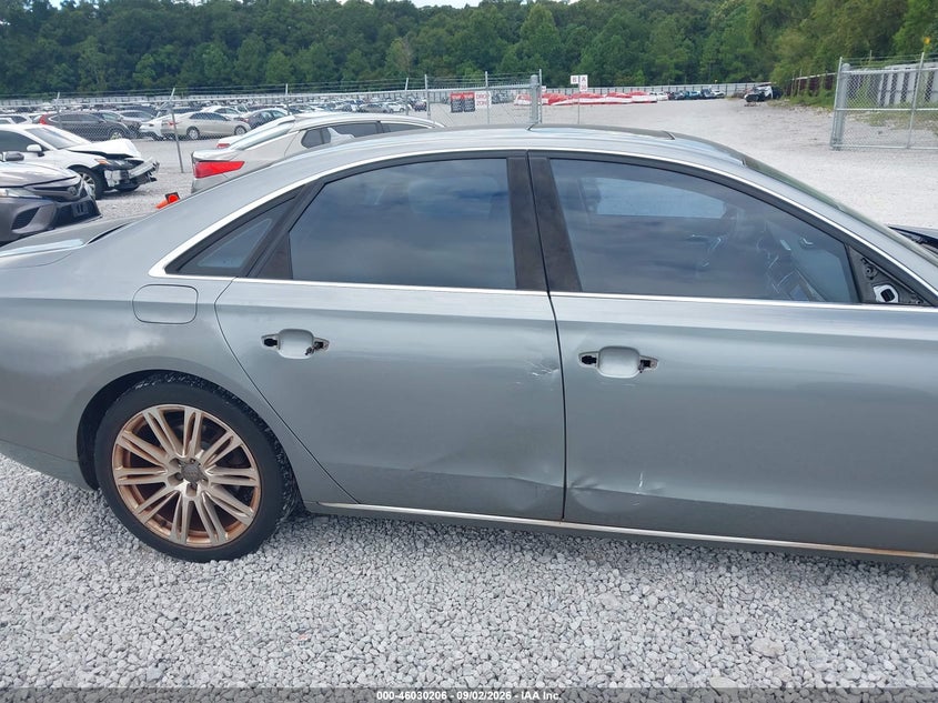 AUDI A8 2013 VIN WAUAGAFD3DN013640
