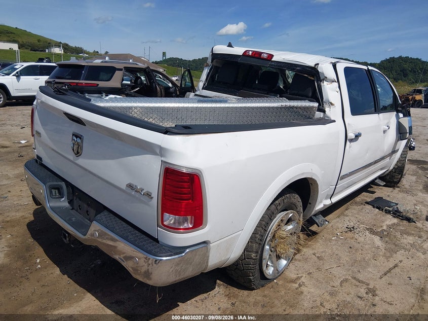 Vin: 1c6rr7nt0es163811, lot: 46529626, ram 1500 laramie 20144