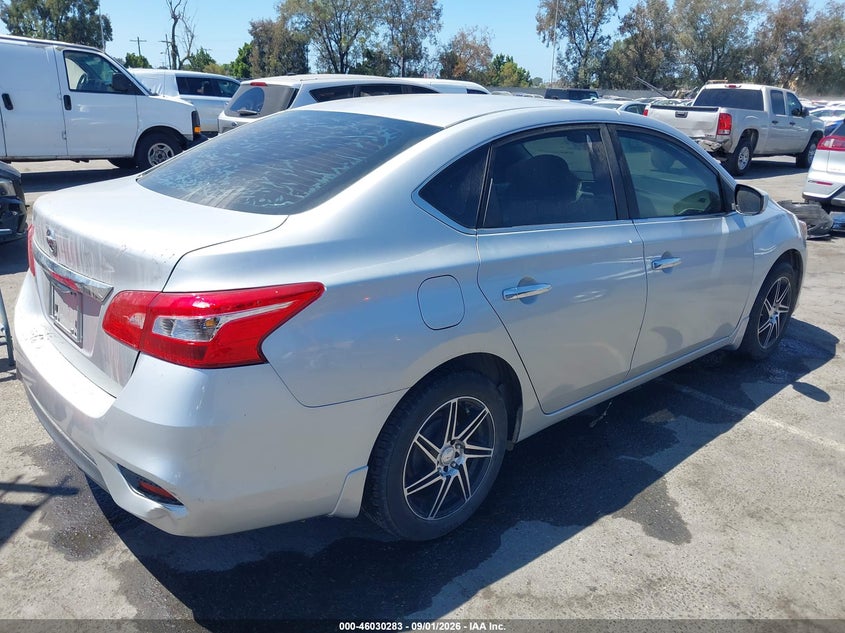 2017 NISSAN SENTRA auction photo 4