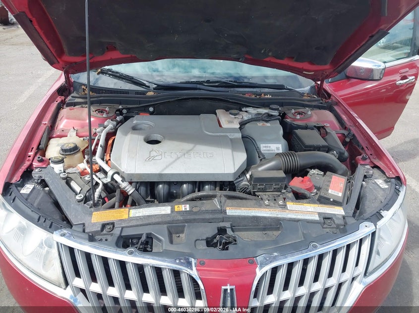 LINCOLN MKZ HYBRID 2012 VIN 3LNDL2L38CR807389