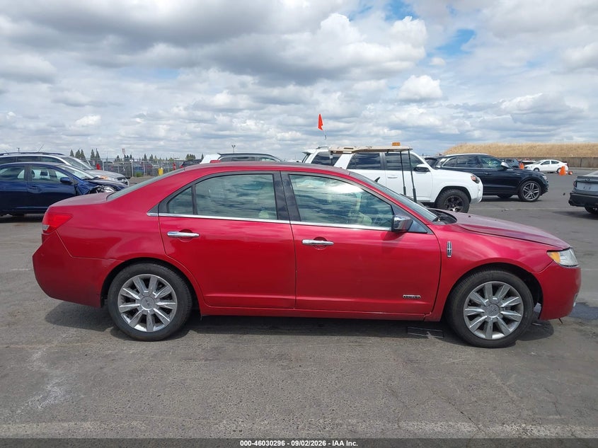 LINCOLN MKZ HYBRID 2012 VIN 3LNDL2L38CR807389