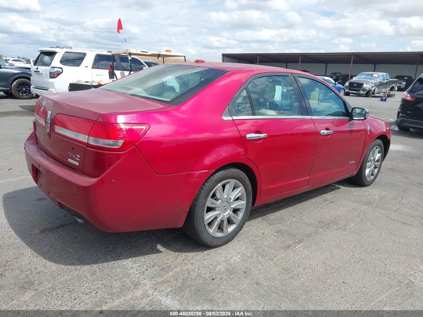 LINCOLN MKZ HYBRID 2012 VIN 3LNDL2L38CR807389
