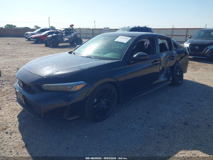 2025 HONDA CIVIC SEDAN 2.0L I-4 DI, DOHC, VVT, REGULAR , 150HP