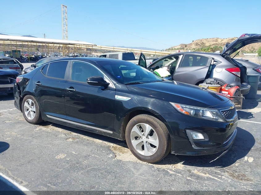 Vin: knagm4ad1e5064454, lot: 46529729, kia optima hybrid lx 2014 img_1